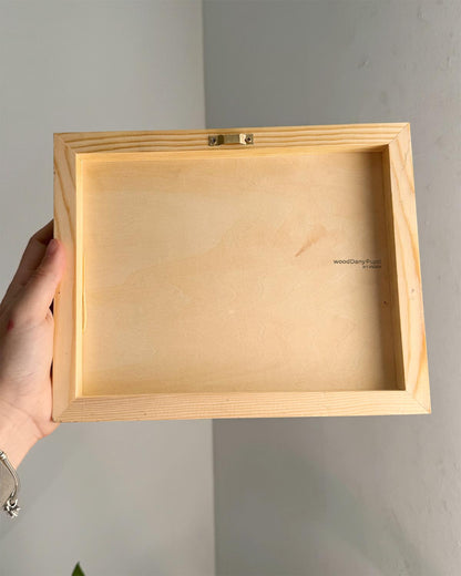 Lienzo de madera con retrato personalizado pintado a mano a partir de una foto, WoodDany
